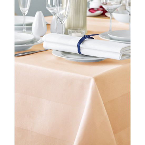 Τραπεζομάντηλο Gourmet με ζακάρ σχέδιο ρίγας 80x80cm Ώχρα - Μελί Τραπεζομάντηλο Gourmet με ζακάρ σχέδιο ρίγας 80x80cm Ώχρα - Μελί