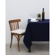 Μονόχρωμο τραπεζομάντηλο Monaco 6 ατόμων (135x175cm) Blue Black