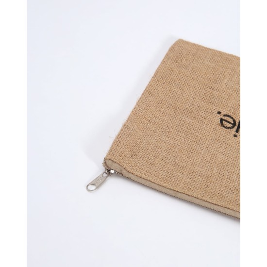 Οικολογικό Νεσεσέρ από Φυσική Γιούτα Anabella 25x20cm Μπεζ