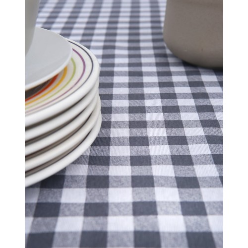 Τραπεζομάντηλο Λονέτα Rina 4 ατόμων (135x135cm) Μαύρο Τραπεζομάντηλο Λονέτα Rina 4 ατόμων (135x135cm) Μαύρο