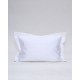 Μαξιλαροθήκη Ύπνου Oxford 4 Πλευρές Studio 50x70 5cm Άσπρο Μαξιλαροθήκη Ύπνου Oxford 4 Πλευρές Studio 50x70 5cm Άσπρο