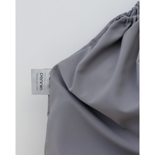 Σάκος Απλύτων με Κορδόνι Monaco 80x120cm Ανθρακί