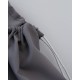 Σάκος Απλύτων με Κορδόνι Monaco 80x120cm Ανθρακί Σάκος Απλύτων με Κορδόνι Monaco 80x120cm Ανθρακί