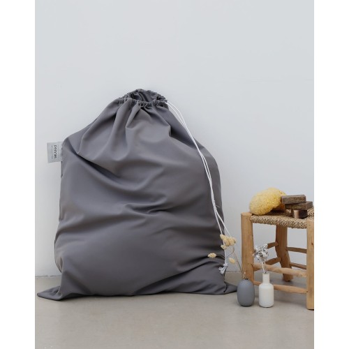 Σάκος Απλύτων με Κορδόνι Monaco 80x120cm Ανθρακί