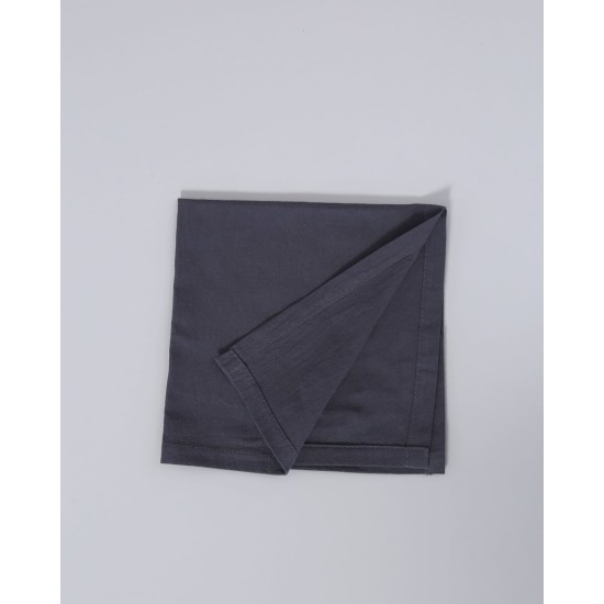Πετσέτα Φαγητού Stonewashed 50x50cm Ανθρακί Πετσέτα Φαγητού Stonewashed 50x50cm Ανθρακί