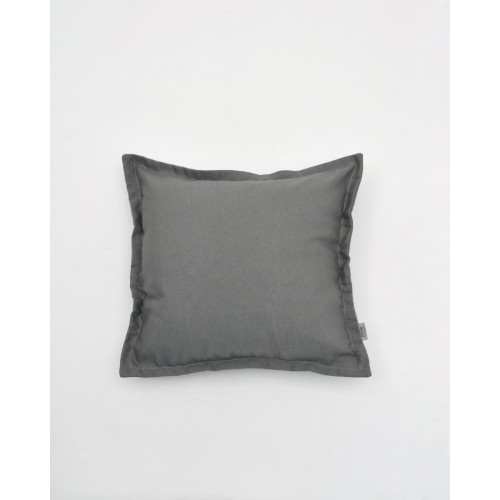 Διακοσμητική Oxford Μαξιλαροθήκη Elsa Panama σε 6 Αποχρώσεις 40x40cm  1.5cm Ανθρακί