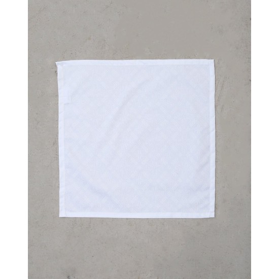 Ζακάρ Πετσέτα Φαγητού Cube One Size (47x47cm) Άσπρο Ζακάρ Πετσέτα Φαγητού Cube One Size (47x47cm) Άσπρο