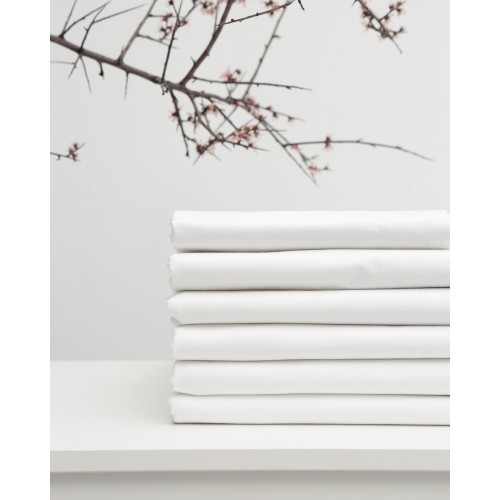 Microsilk Λευκό Πανωσέντονο Oscar Super Υπέρδιπλη (240x280cm) Άσπρο