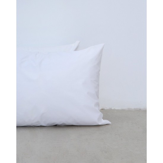 Ξενοδοχειακή Απλή Μαξιλαροθήκη Oscar 50x70cm Άσπρο Ξενοδοχειακή Απλή Μαξιλαροθήκη Oscar 50x70cm Άσπρο