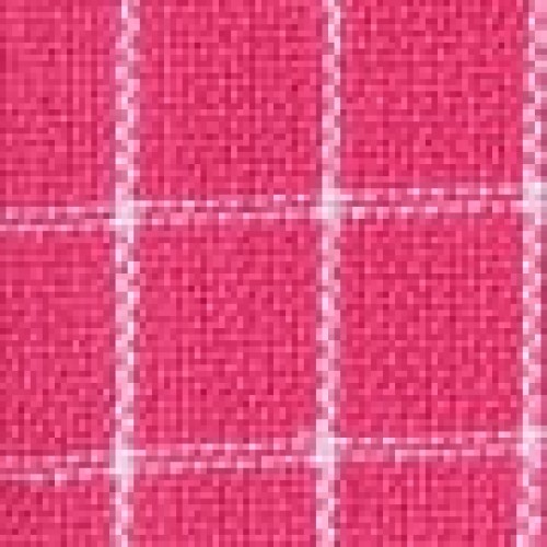 Σετ 2 τεμαχίων Βαμβακερό Καρώ Ποτηρόπανο Bazil 55x55cm Φούξια