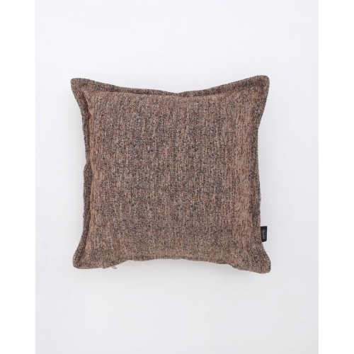 Σενίλ Oxford Διακοσμητική Μαξιλαροθήκη Net σε 8 Αποχρώσεις 40x40 2cm Σοκολά