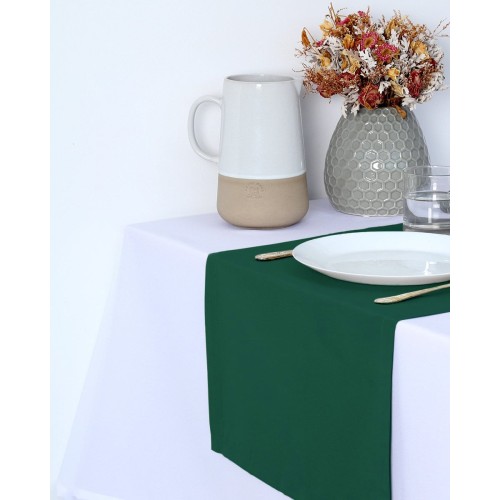 Μονόχρωμη Αλέκιαστη Τραβέρσα Εξωτερικού Χώρου Monaco Τραβέρσα (45x170cm) Κυπαρισσί