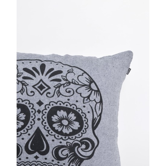 Διακοσμητική Μαξιλαροθήκη The Skull σε 4 Αποχρώσεις 60x60cm Μπλε Διακοσμητική Μαξιλαροθήκη The Skull σε 4 Αποχρώσεις 60x60cm Μπλε