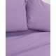 Μακό Βαμβακερό Πανωσέντονο Finejersey Art σε 6 Αποχρώσεις Μονή (165x260cm) Λιλά