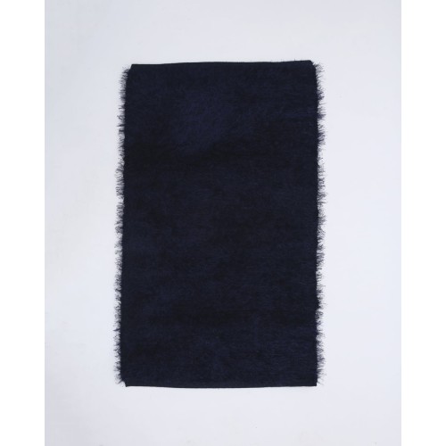 Shaggy Χαλάκι Γούνα Eva 2 σε 10 Αποχρώσεις 65x195cm Μπλε Σκούρο