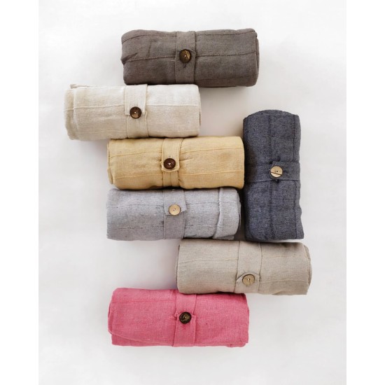 Oxford Μαξιλαροθήκη Καναπέ Δαπέδου Adamas σε 7 Αποχρώσεις 60x60 2cm Κοραλί