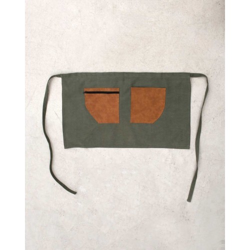 Επαγγελματική Βαμβακερή Ποδιά Μέσης Aviation 88x48cm Μέσης (88x48cm) Χακί