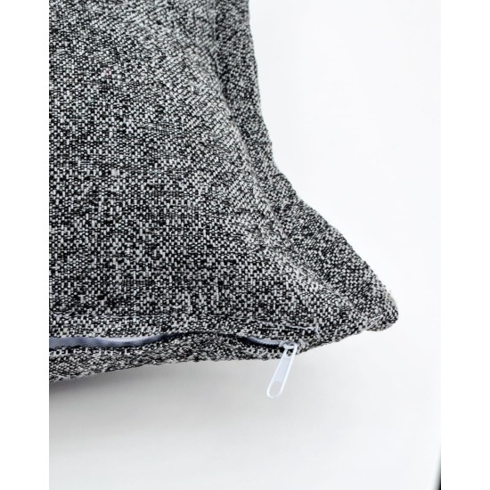 Διακοσμητική Μαξιλαροθήκη Sand 35x50cm Γκρι