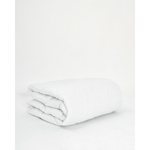 Microsilk Λευκό Κουβερλί Oscar III σε 2 Διαστάσεις Μονή (160x240cm) Άσπρο