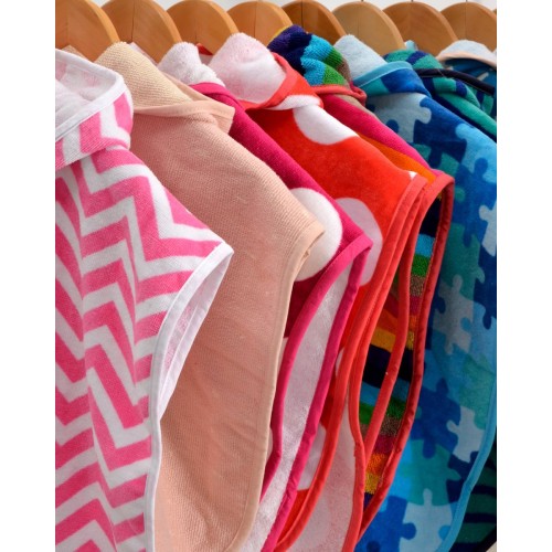 Βαμβακερό Βελουτέ Ζακάρ Παιδικό Πόντσο Πισίνας Καρώ Μπλέ-Κοραλί Hicky One Size (45x50cm) Μπλε Βαμβακερό Βελουτέ Ζακάρ Παιδικό Πόντσο Πισίνας Καρώ Μπλέ-Κοραλί Hicky One Size (45x50cm) Μπλε