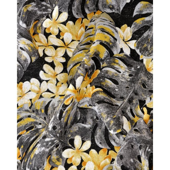 Τραπεζομάντηλο Σχέδιο Φύλλα Filipinas σε 2 Αποχρώσεις 6 ατόμων (140x180cn) Ανθρακί Τραπεζομάντηλο Σχέδιο Φύλλα Filipinas σε 2 Αποχρώσεις 6 ατόμων (140x180cn) Ανθρακί