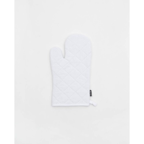 Πετροπλυμένο γάντι κουζίνας, Stonewashed 17x28cm One Size Άσπρο