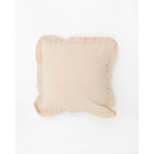 Διακοσμητική Μαξιλαροθήκη Stonewashed Luxury σε 7 Αποχρώσεις 40x40cm Άμμου