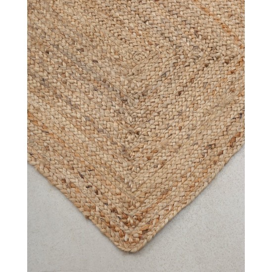 Πλεκτό χαλάκι Trecase 70x160cm Μπεζ Πλεκτό χαλάκι Trecase 70x160cm Μπεζ
