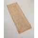 Πλεκτό χαλάκι Trecase 70x160cm Μπεζ Πλεκτό χαλάκι Trecase 70x160cm Μπεζ