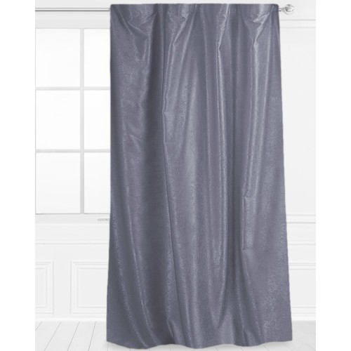 Μονόχρωμη Έτοιμη Ραμμένη Κουρτίνα Σκίασης Perla σε 4 Αποχρώσεις 150x275cm Στενό Φύλλο (150x275cm) Γκρι