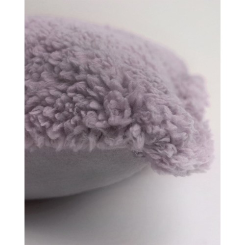 Διακοσμητική μαξιλαροθήκη Parnasos διπλής όψης 40x40cm Γκρι