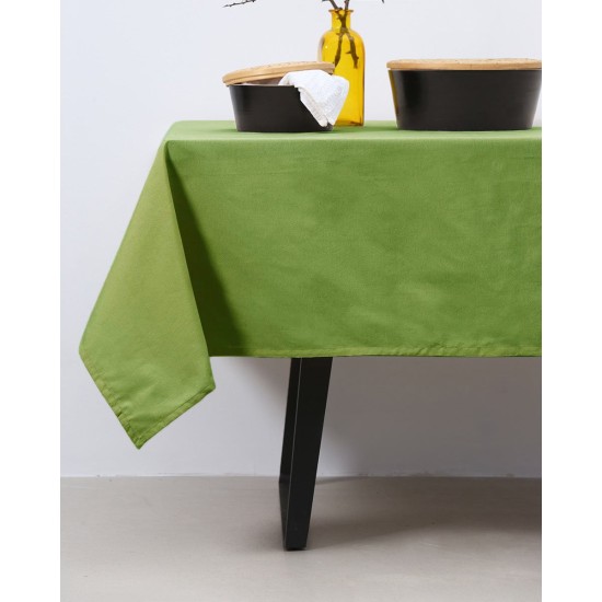 Μονόχρωμο Τραπεζομάντηλο Elsa Panama σε 7 Αποχρώσεις 8 ατόμων (140x220cm) Πράσινο Μονόχρωμο Τραπεζομάντηλο Elsa Panama σε 7 Αποχρώσεις 8 ατόμων (140x220cm) Πράσινο