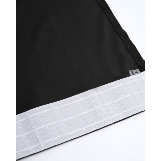 Έτοιμη Ραμμένη Βελούδινη Κουρτίνα Velvet Suede σε 9 Αποχρώσεις Στενό Φύλλο | 150x270cm Μαύρο Έτοιμη Ραμμένη Βελούδινη Κουρτίνα Velvet Suede σε 9 Αποχρώσεις Στενό Φύλλο | 150x270cm Μαύρο