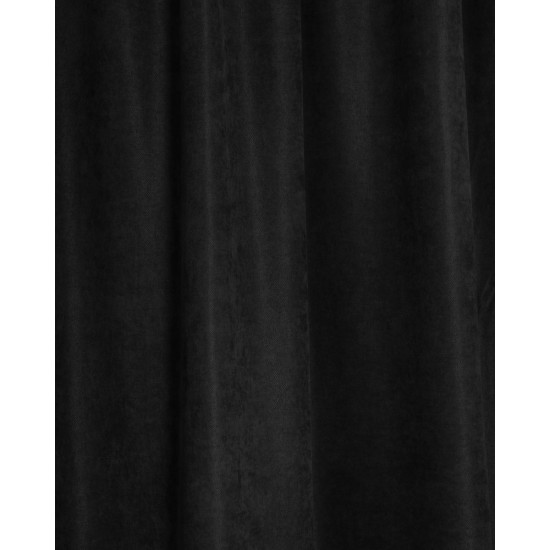 Έτοιμη Ραμμένη Βελούδινη Κουρτίνα Velvet Suede σε 9 Αποχρώσεις Στενό Φύλλο | 150x270cm Μαύρο Έτοιμη Ραμμένη Βελούδινη Κουρτίνα Velvet Suede σε 9 Αποχρώσεις Στενό Φύλλο | 150x270cm Μαύρο