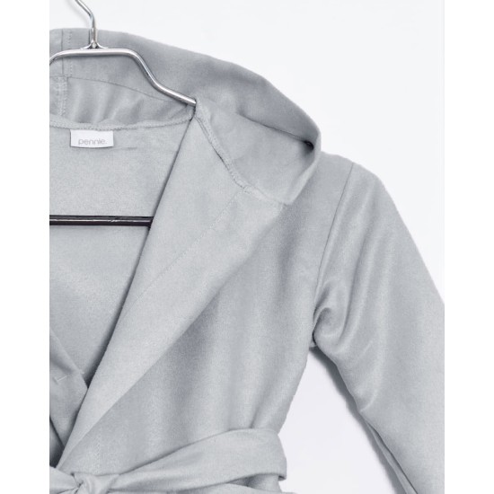 Απορροφητικό Παιδικό Μπουρνούζι σε 4 Αποχρώσεις Survivor.  8-10 ετών Γκρι