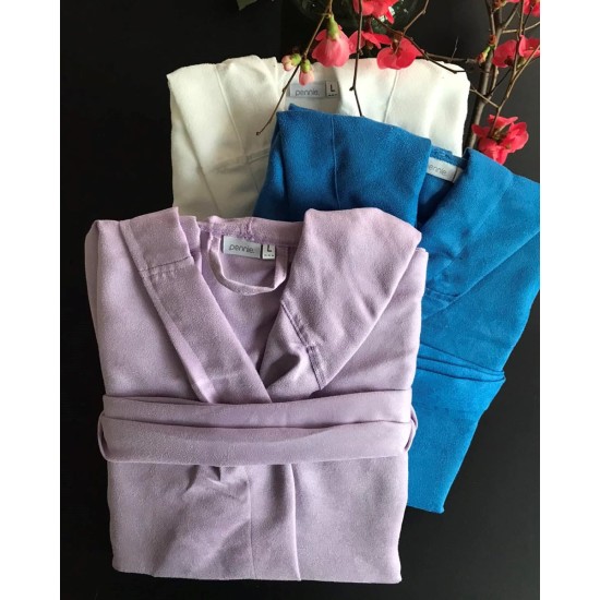 Μονόχρωμο Μπουρνούζι Survivor σε 4 Αποχρώσεις. X Large Λιλά