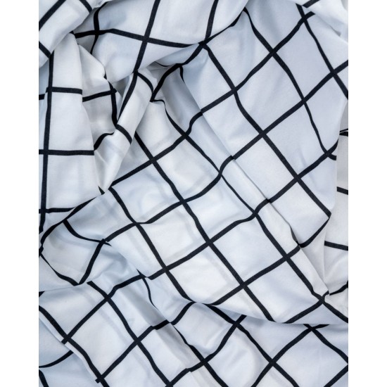 Microsilk Κομποζέ Εμπριμέ Oxford Ζεύγος Μαξιλαροθήκες Άσπρο-Μαύρο Καρό Nano 50x70 5cm 50x70 5cm Μαύρο Microsilk Κομποζέ Εμπριμέ Oxford Ζεύγος Μαξιλαροθήκες Άσπρο-Μαύρο Καρό Nano 50x70 5cm 50x70 5cm Μαύρο