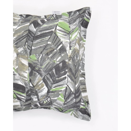 Λονέτα Διακοσμητική Μαξιλαροθήκη Arona.  40x40cm Ανθρακί