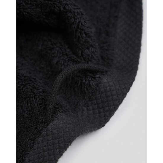 Βαμβακερή Πετσέτα με Φάσα Ultrasoft Beck 720gsm Μπάνιου | 65x135cm Μαύρο Βαμβακερή Πετσέτα με Φάσα Ultrasoft Beck 720gsm Μπάνιου | 65x135cm Μαύρο