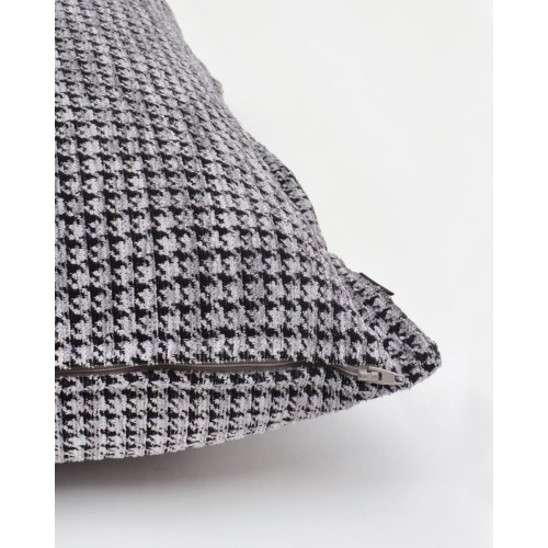 Σενίλ Διακοσμητική Oxford Μαξιλαροθήκη Ramnus σε 4 Αποχρώσεις 30x45 2cm Ανθρακί