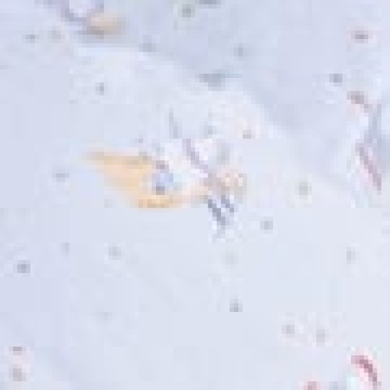 Βαμβακερή Παιδική Επριμέ Μαξιλαροθήκη Cherry Hippo σε 2 Αποχρώσεις 50x70cm 50x70cm Άκουα