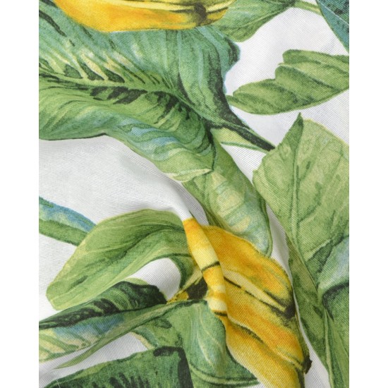 Διακοσμητική Μαξιλαροθήκη Green Leaves 40x40cm 40x40cm Διακοσμητική Μαξιλαροθήκη Green Leaves 40x40cm 40x40cm