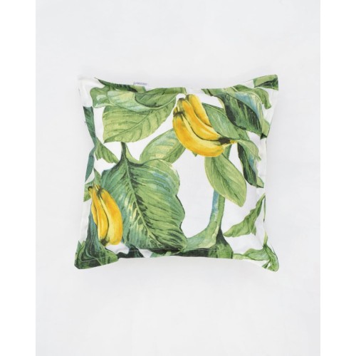 Διακοσμητική Μαξιλαροθήκη Green Leaves 40x40cm 40x40cm