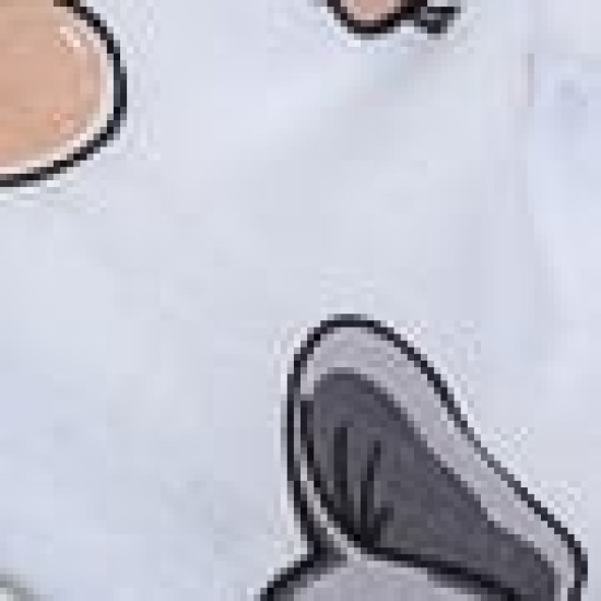 Ιατρικό Υφασμάτινο Σκουφάκι με Λάστιχο Elephant & Balloons σε 4 Αποχρώσεις One Size Σιέλ