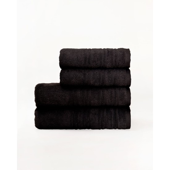 Βαμβακερή Πετσέτα Zero Twist Origin 550gsm σε 7 Αποχρώσεις Μπάνιου | 70x140cm Γραφίτης