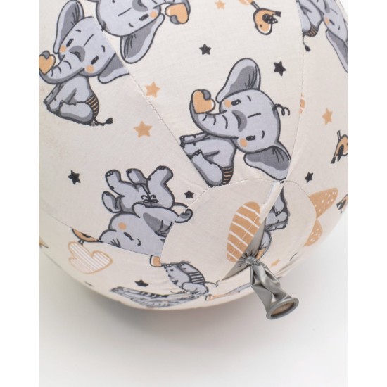Βαμβακερή Θήκη Μπαλονόμπαλας Elephants & Balloons σε 4 Αποχρώσεις One Size (26cm) Μπεζ Βαμβακερή Θήκη Μπαλονόμπαλας Elephants & Balloons σε 4 Αποχρώσεις One Size (26cm) Μπεζ
