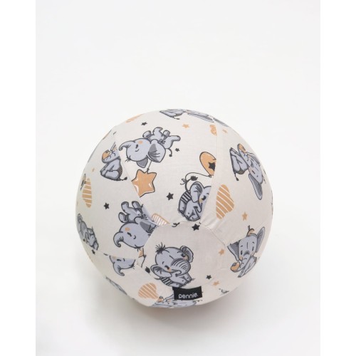 Βαμβακερή Θήκη Μπαλονόμπαλας Elephants & Balloons σε 4 Αποχρώσεις One Size (26cm) Μπεζ