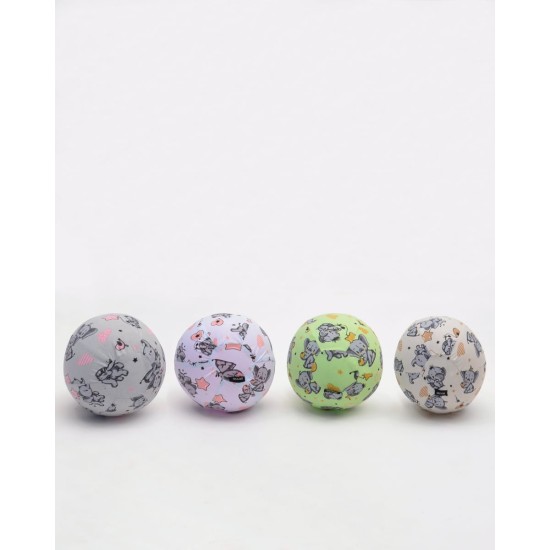 Βαμβακερή Θήκη Μπαλονόμπαλας Elephants & Balloons σε 4 Αποχρώσεις One Size (26cm) Γκρι