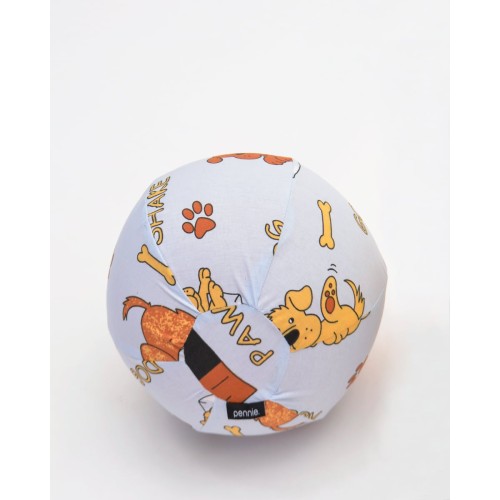 Βαμβακερή Θήκη Μπαλονόμπαλας Happy Dog σε 3 Αποχρώσεις One Size (26cm) Σιέλ