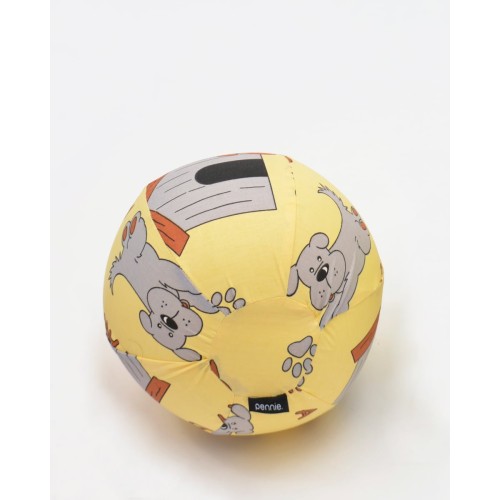 Βαμβακερή Θήκη Μπαλονόμπαλας Happy Dog σε 3 Αποχρώσεις One Size (26cm) Κίτρινο